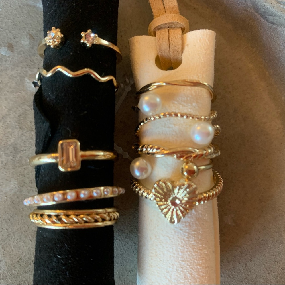 Gold rings